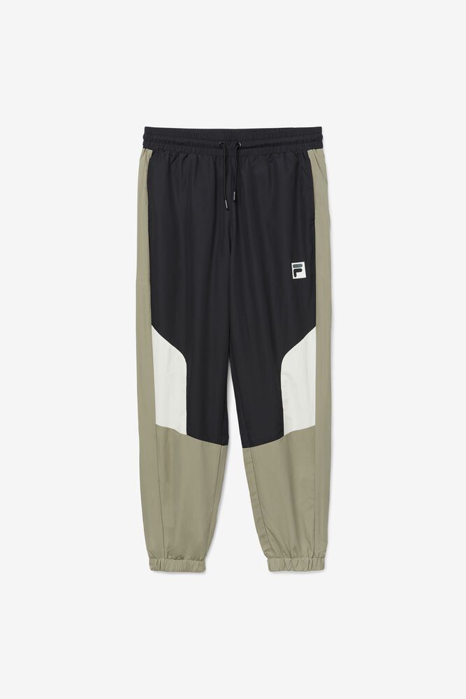 Fila Pants Mens Black Cyril - Ireland 79084-SGUL